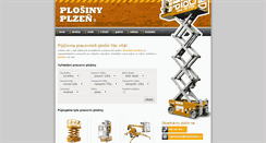 Desktop Screenshot of plosinyplzen.cz